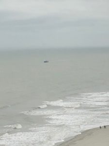 Fishing boat in ocean