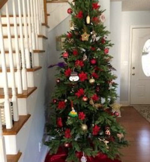 Skinny Christmas Tree